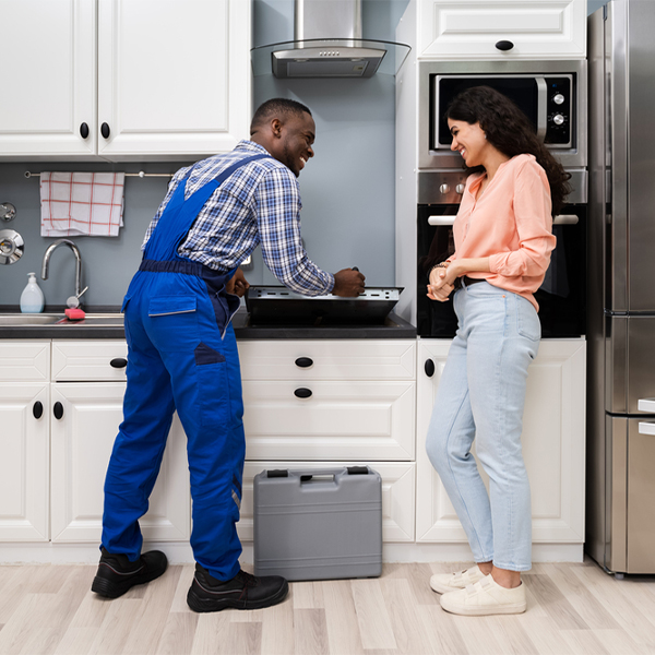can you provide an estimate for cooktop repair before beginning any work in Burlington
